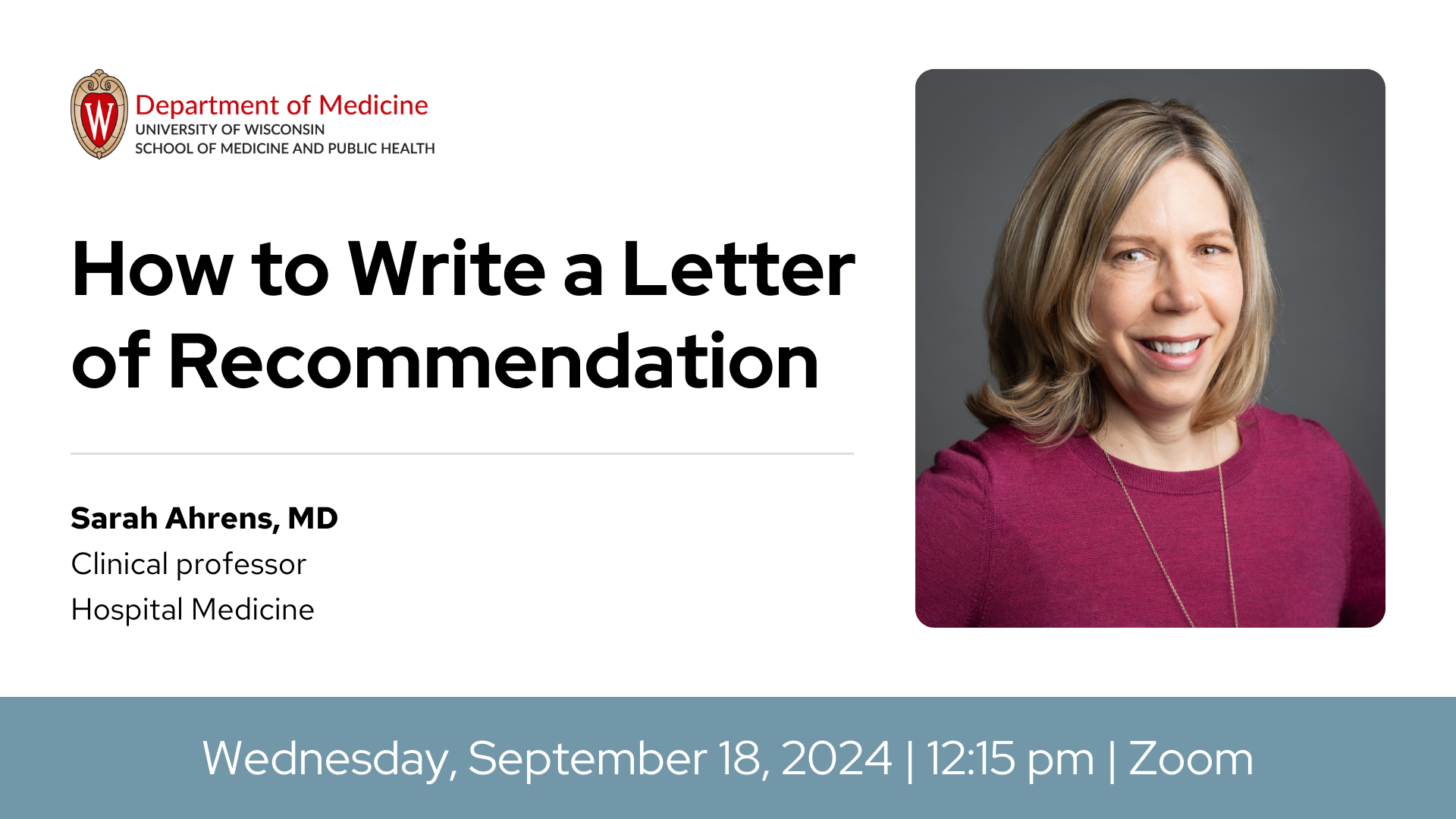 How To Write A Letter Of Recommendation | Department of Medicine
